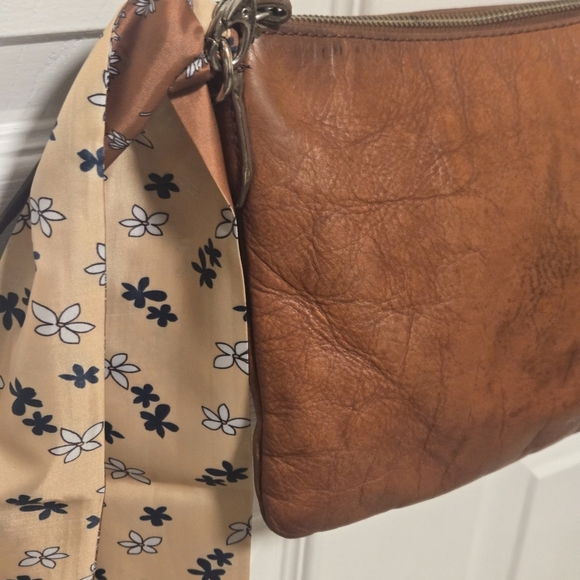 Fossil Leather Purse Crossbody Adjustable Strap - Picture 5 of 16